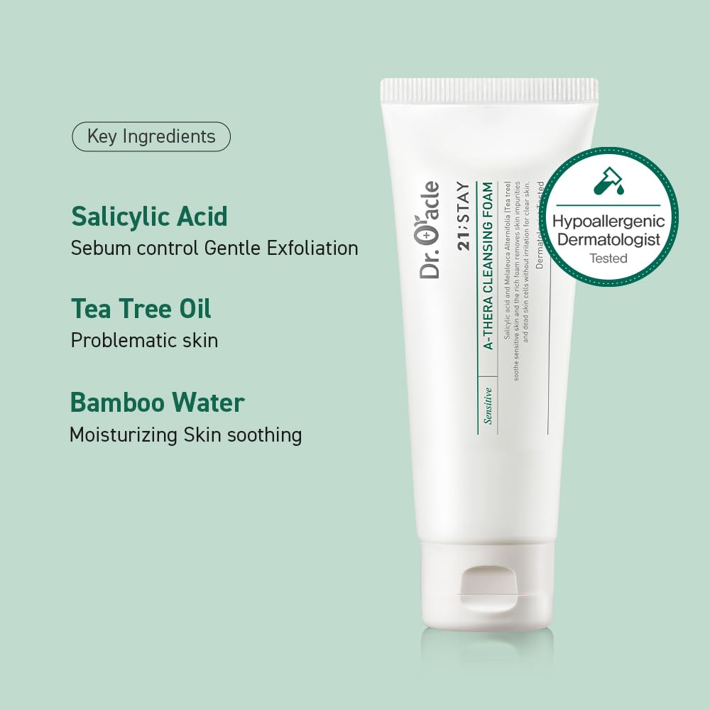 Dr.oracle 21:Stay A-Thera Cleansing Foam 100ml - DODOSKIN