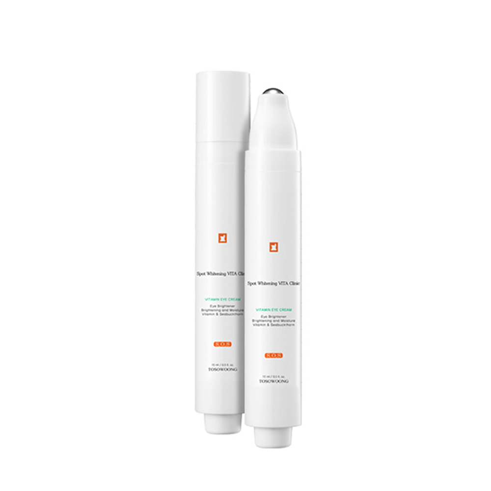 TOSOWOONG SOS Spot Whitening Vita Vitamin Eye Cream 15ml - DODOSKIN