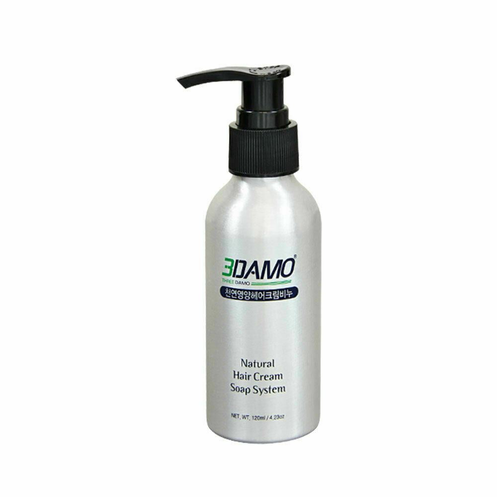 3DAMO Natural Nutrition Hair Cream Soap Scalp cleanliness and hair root strength - Dodoskin