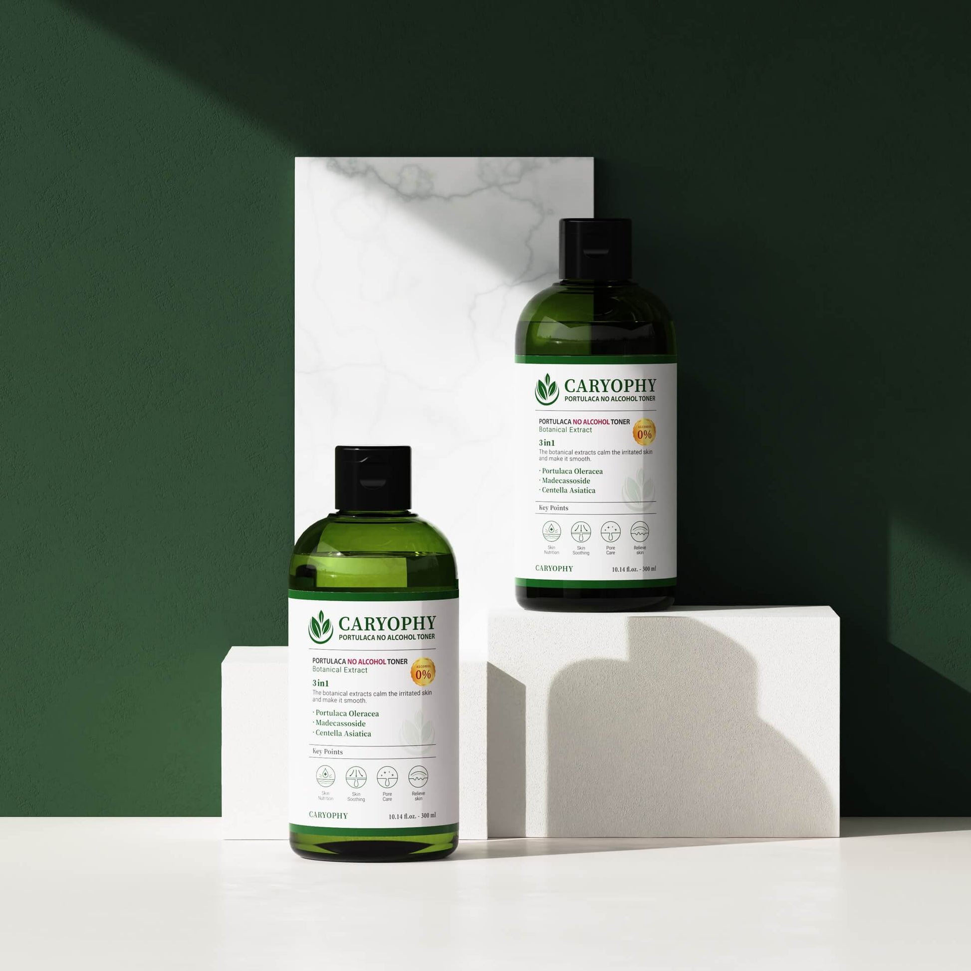 (Matthew검수) CARYOPHY Portulaca Toner 300ml - DODOSKIN