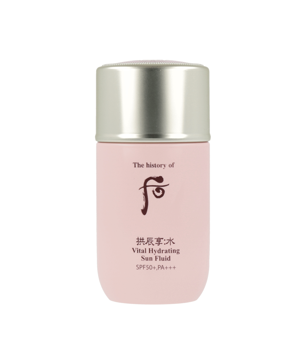 The history of whoo Gongjinhyang Soo Sooyeon Vital Hydrating Sun Fluid SPF50+ PA+++ 60ml - Dodoskin