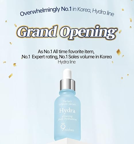 (Matthew) 9wishes Hydra Face Ampule Serum 25ml - DODOSKIN