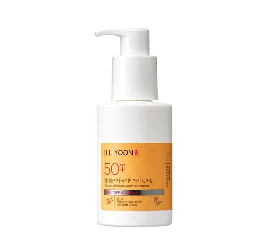 ILLIYOON Mild Easy Wash Sun Cream SPF50+ PA+++ 150ml - DODOSKIN