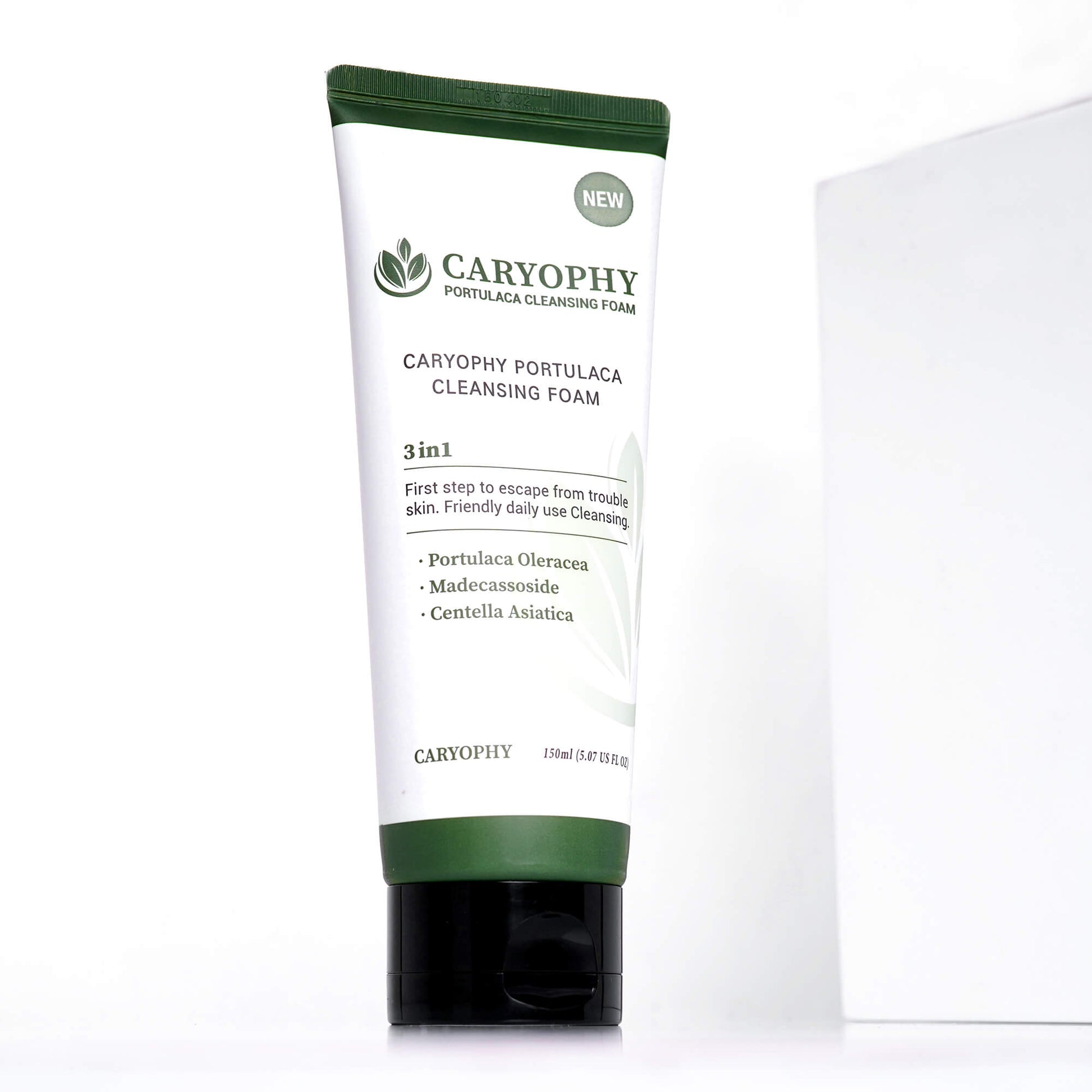(Matthew검수) CARYOPHY Portulaca Cleansing Foam 150ml - DODOSKIN
