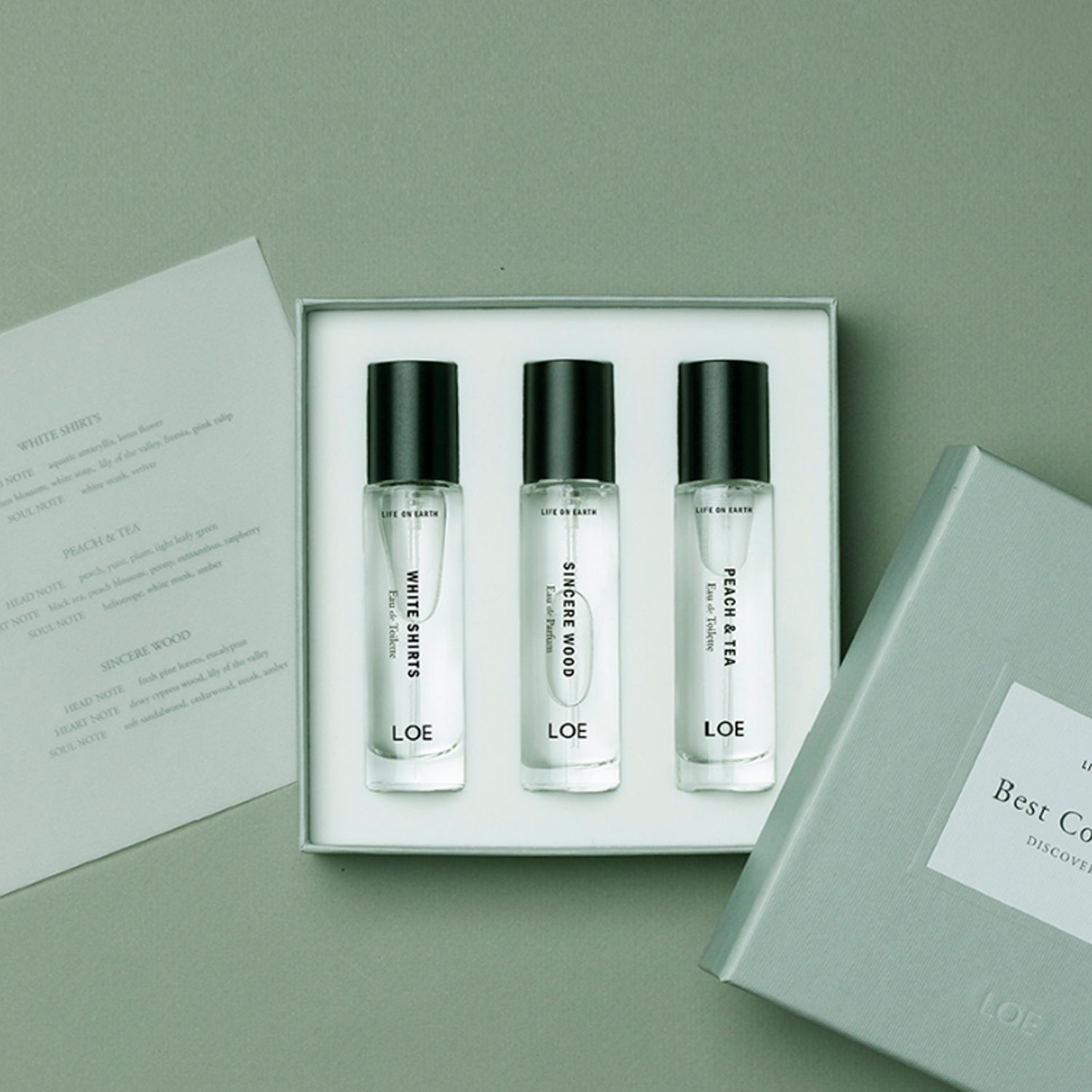 LOE Rosy Bset Collection Discovery Set 16ml * Three types of perfumes