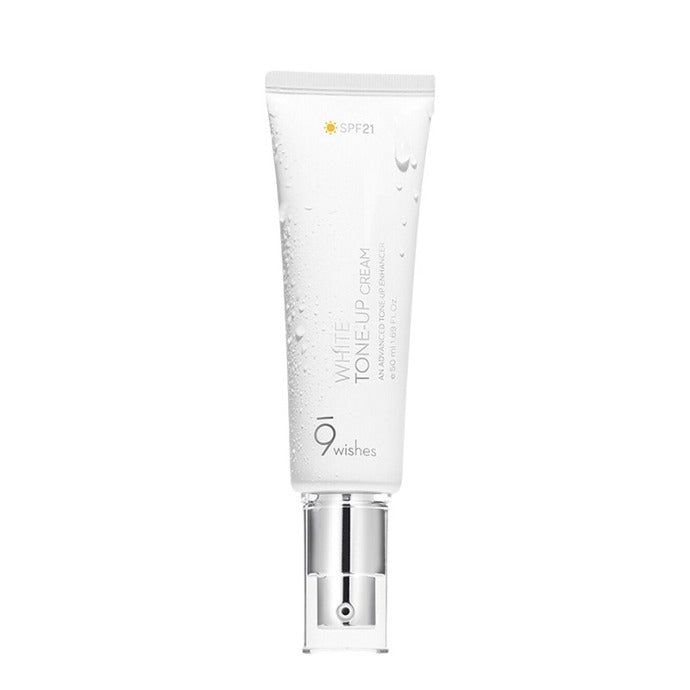 9wishes Vegan White Toneup Cream 50mL - DODOSKIN