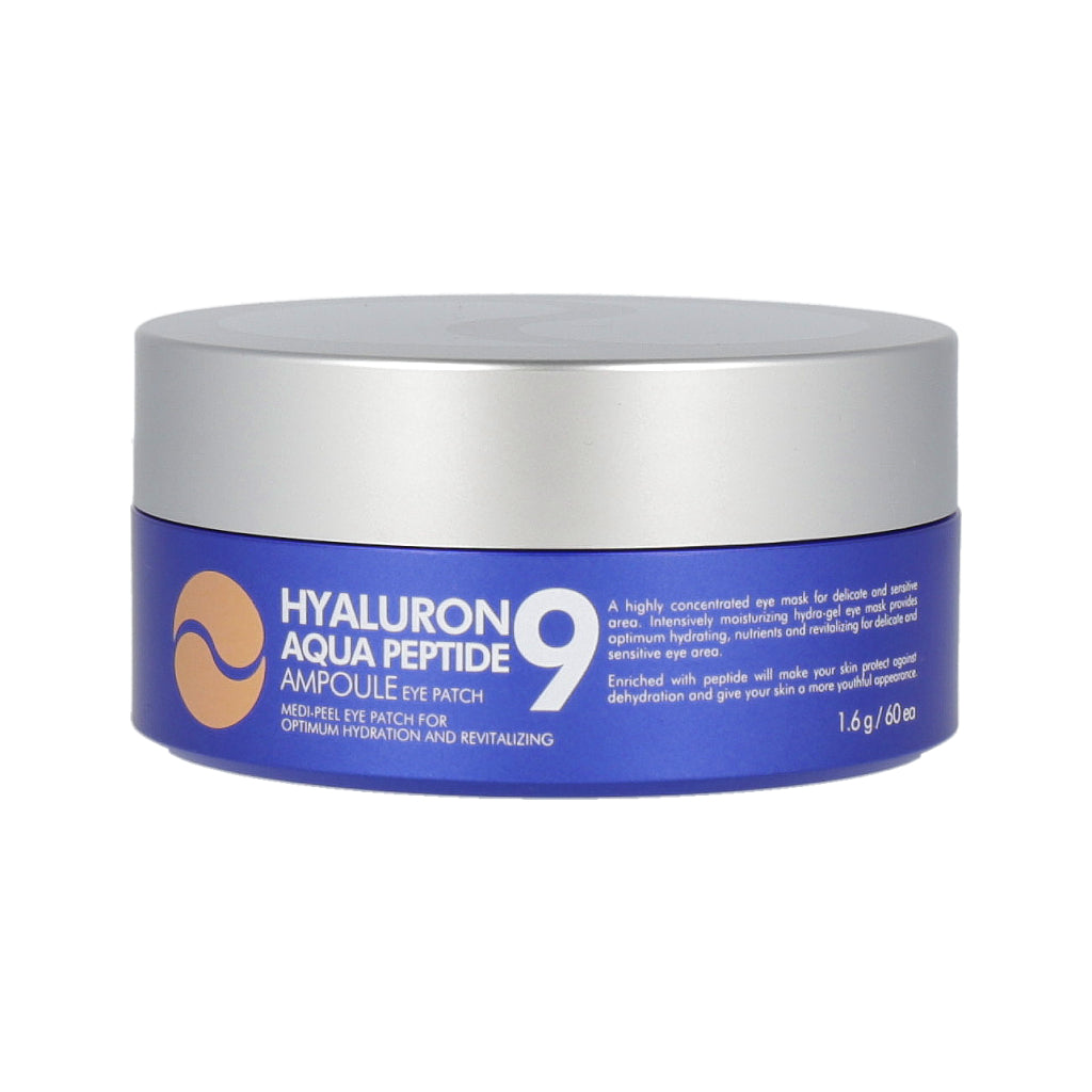 MEDI-PEEL Hyaluron Aqua Peptide-9 Ampoule Eye Patch 1.6g x 60 Pads - Dodoskin