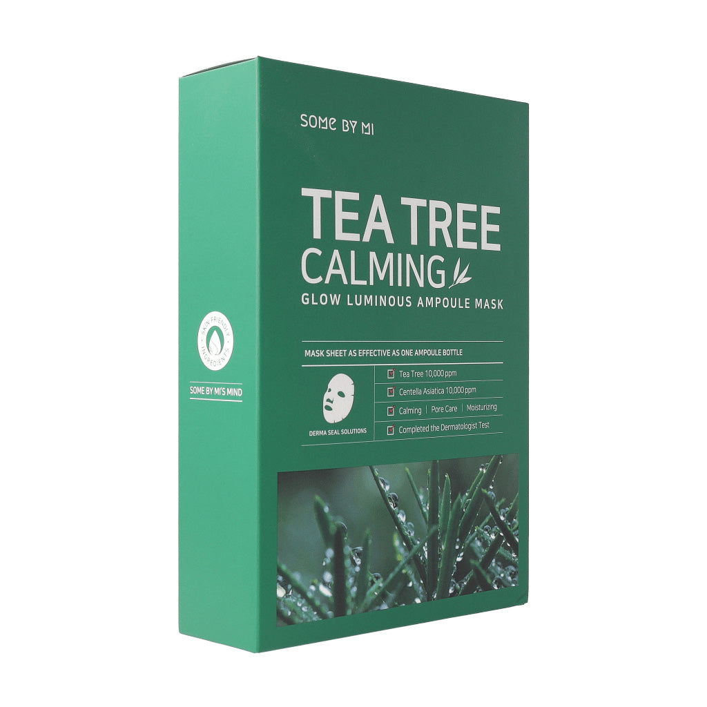 [US Exclusive] SOME BY MI Glow Luminous Ampoule Mask 01 Tea Tree Calming - Dodoskin