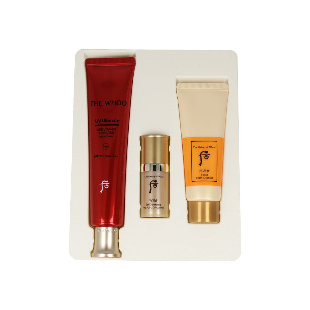 THE WHOO UV Ultimate Red Vitamin Sun Special Set
