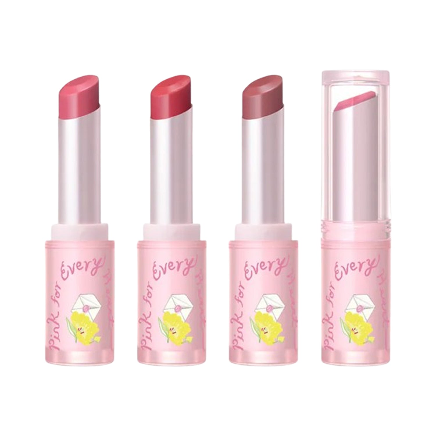 AGE20's Pink for Every Heart Edition Care Glow Lip Balm 3 Colors