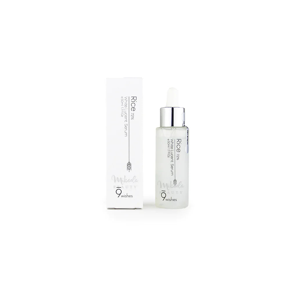 9wishes Rice 72% White Lucent Serum 50ml - DODOSKIN