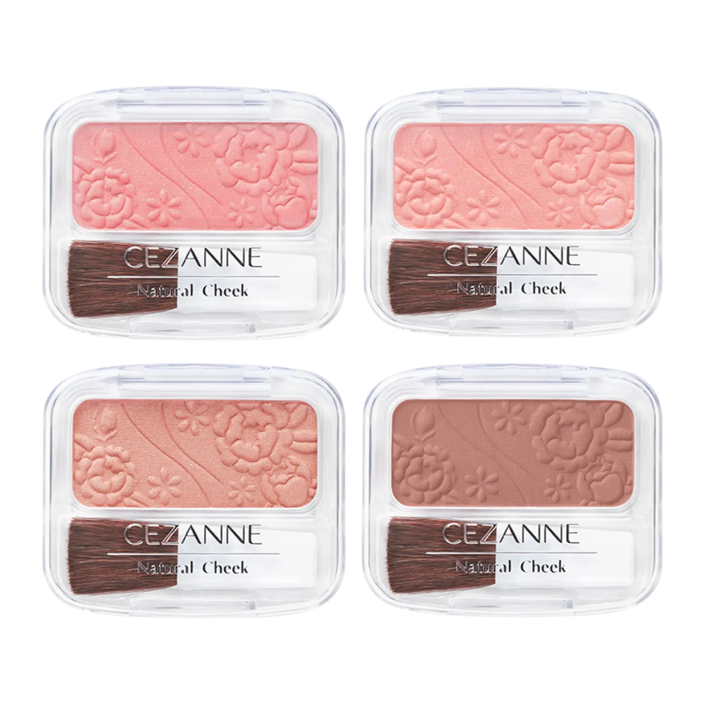CEZANNE Natural Cheek N 3.5g 4 colors | DODO SKIN – Wholesale DODOSKIN
