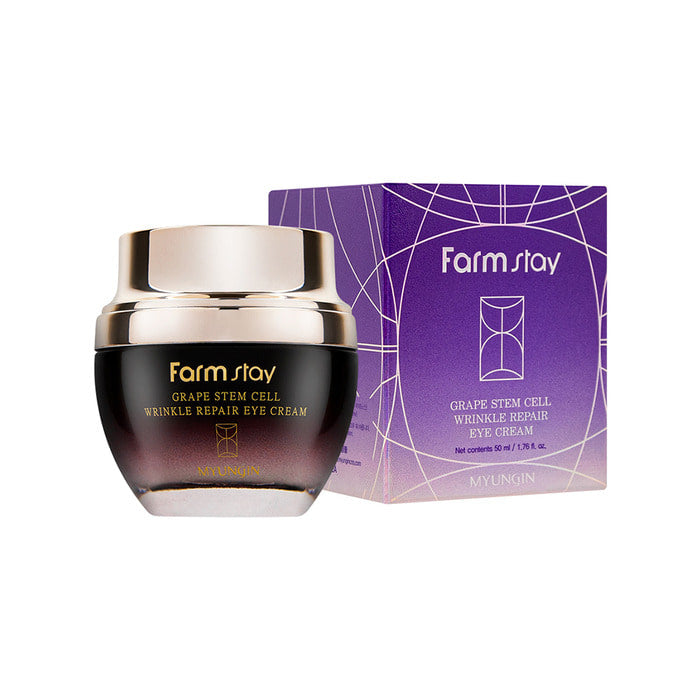 Farmstay Cica Grape Stem Cell Wrinkle Repair Eye Cream 50ml
