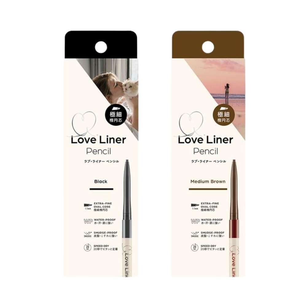 LOVE LINER Cream Fit Pencil Liner (Oval 2 Colors / Ultra Slim Oval 2 Colors, Choose 1)