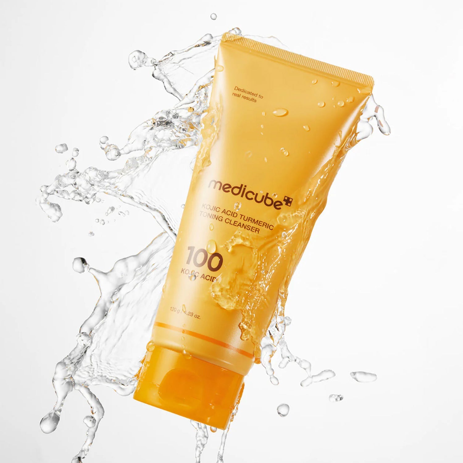 MEDICUBE Kojic Acid Turmeric Toning Cleanser 120g