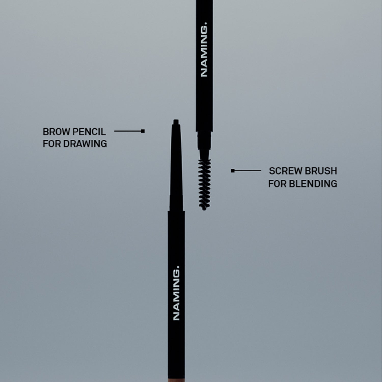 NAMING. Rootlit Eyebrow Pencil 0.06g (3 Colors)