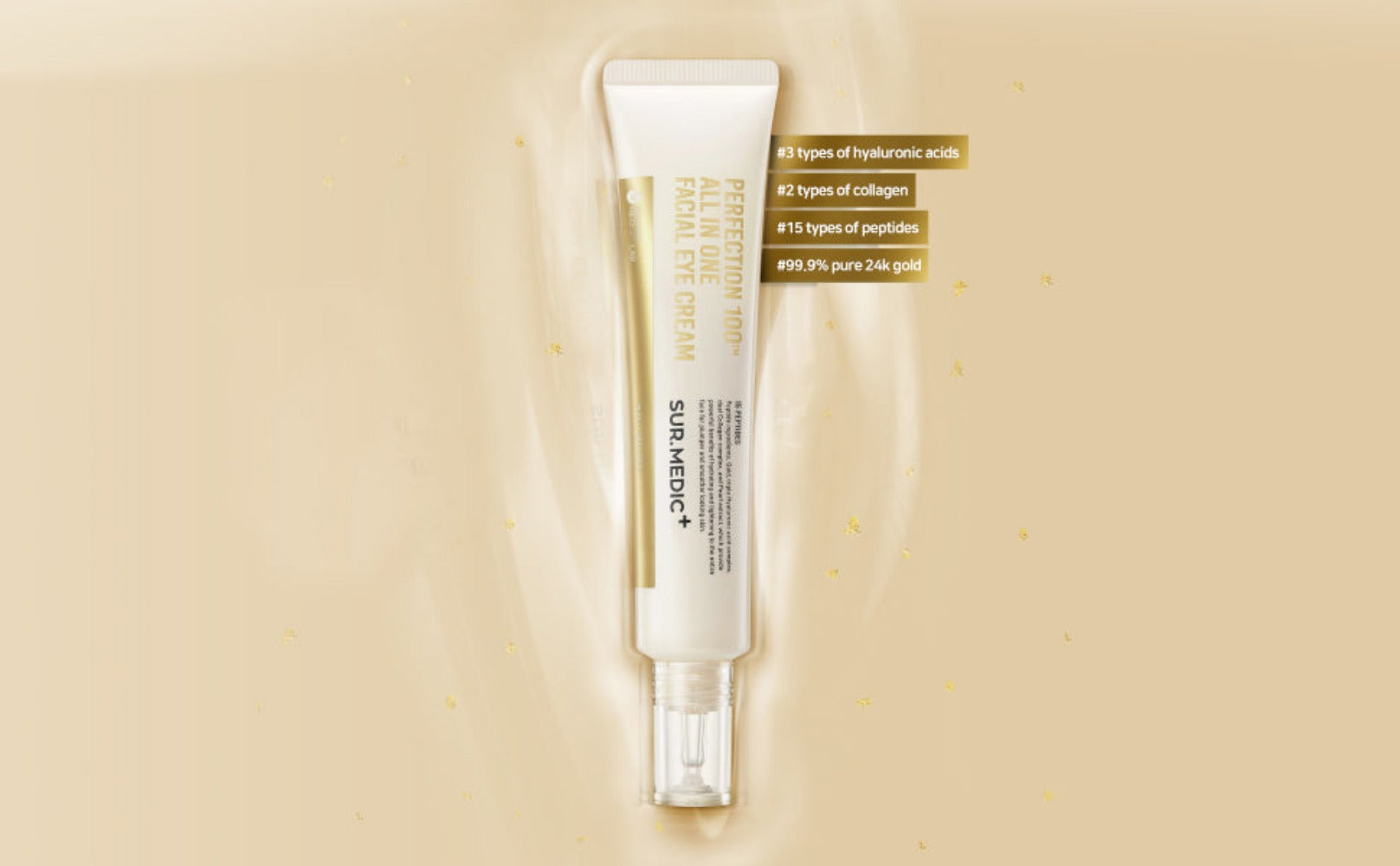 Provides deep hydration to keep the skin around the eyes and face moisturized.