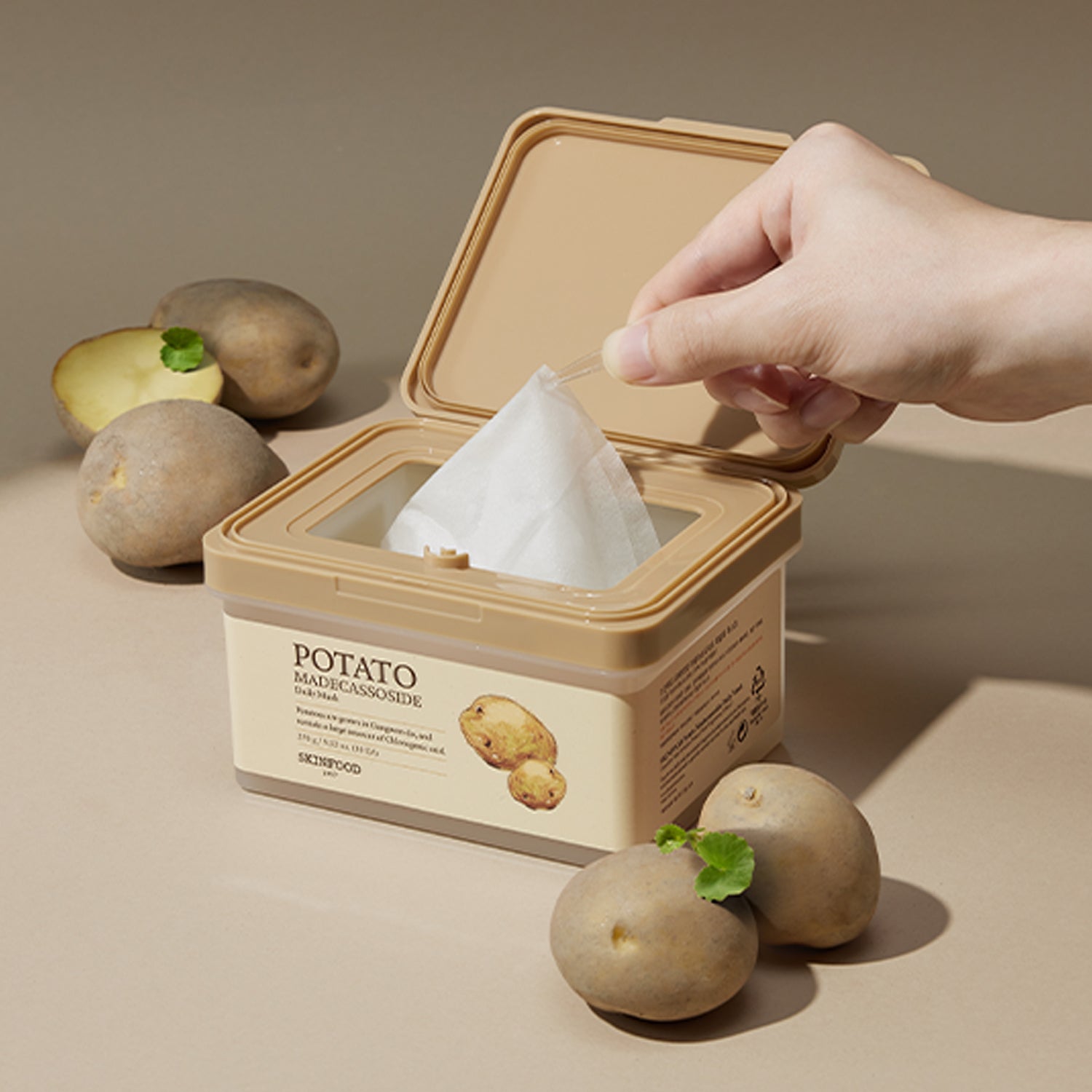 SKINFOOD Potato Madecassoside Daily Mask 30 sheets