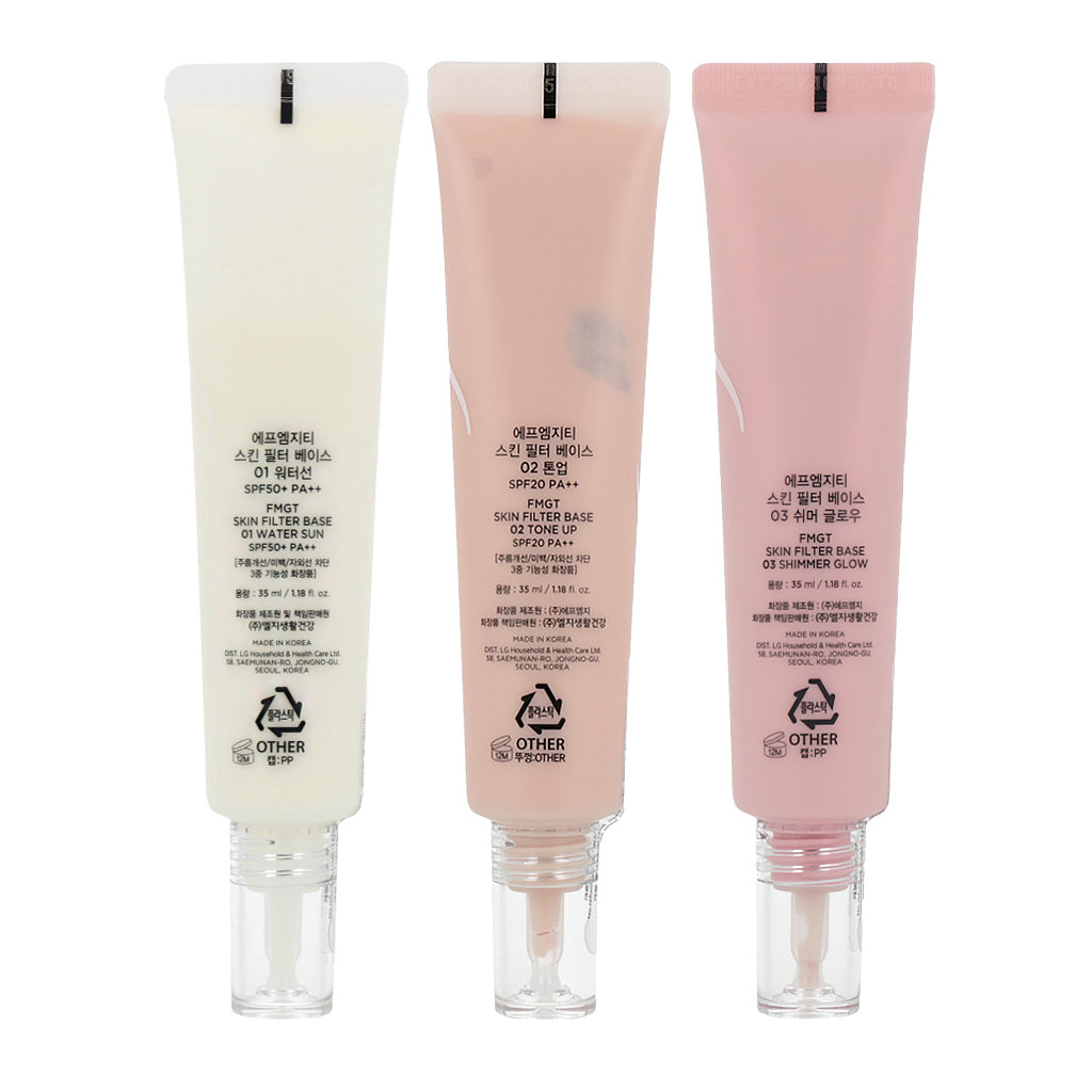 THE FACE SHOP fmgt Skin Filter Base 35ml (3 types) - Dodoskin