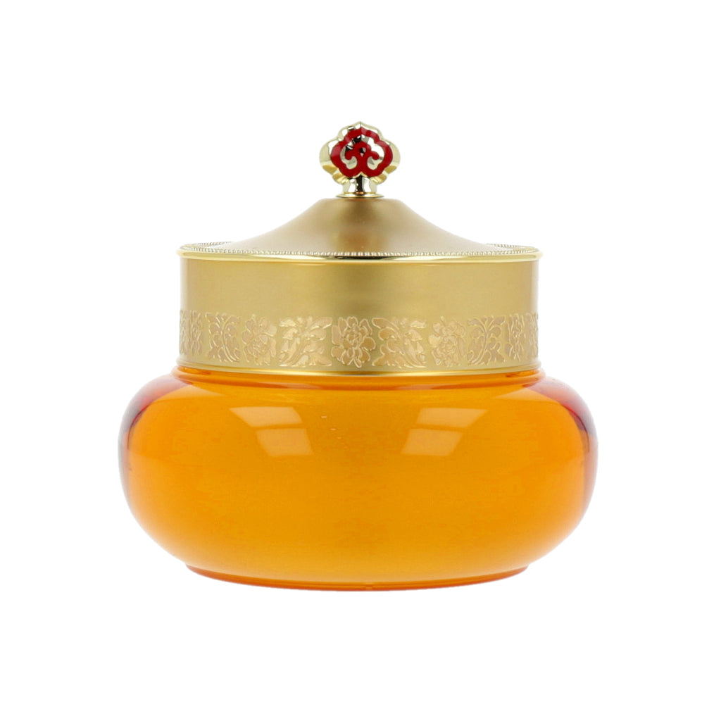 The history of Whoo Gongjinhyang Qi & Jin Intensive Nutritive Cream 50ml -  is a luxurious, deeply nourishing cream designed to rejuvenate and revitalize the skin. 