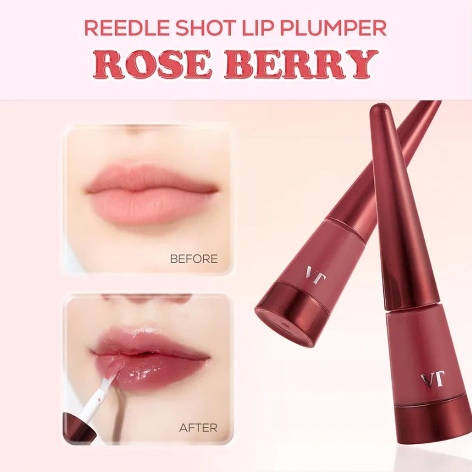 VT Cosmetics Reedle Shot Lip Plumper 4.3g (3 Types)