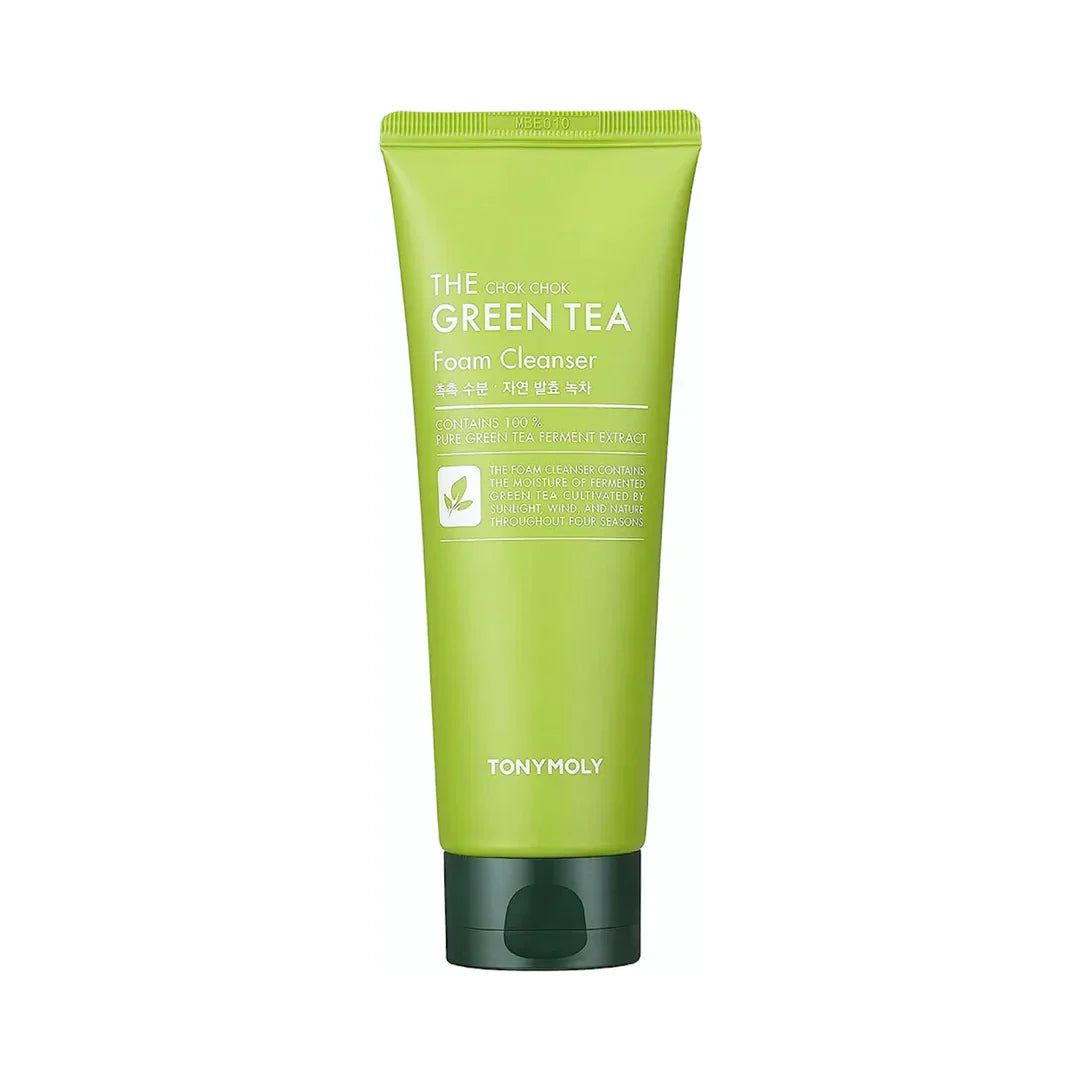[US STOCK] TONYMOLY The Chok Chok Green Tea Foam Cleanser 200ml - DODOSKIN