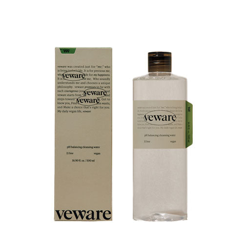 [VEWARE] vegan pH cleansing water 500ml - Dodoskin