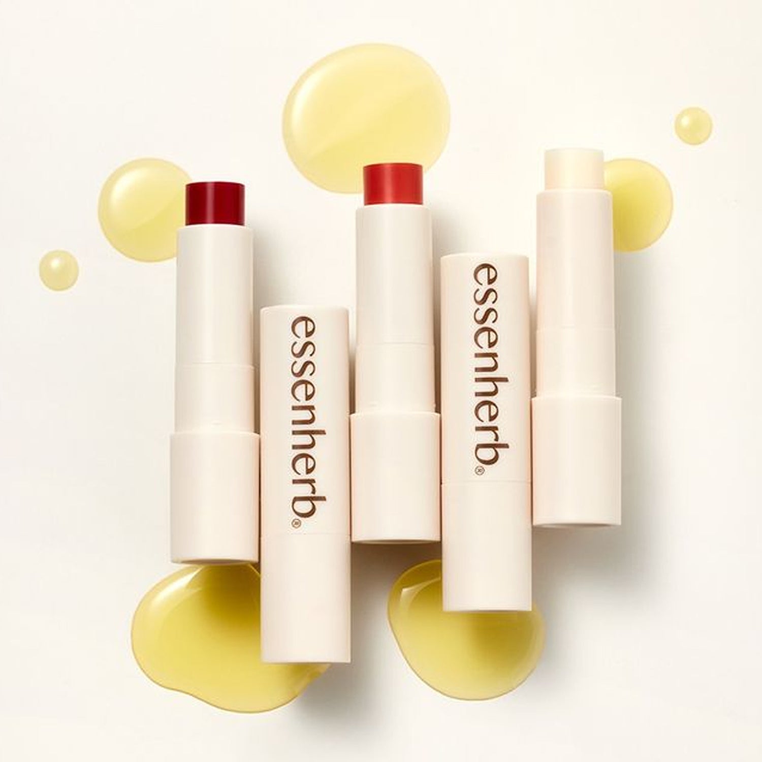 essenherb Jojoba Essential Lip Balm 4g 3 colors