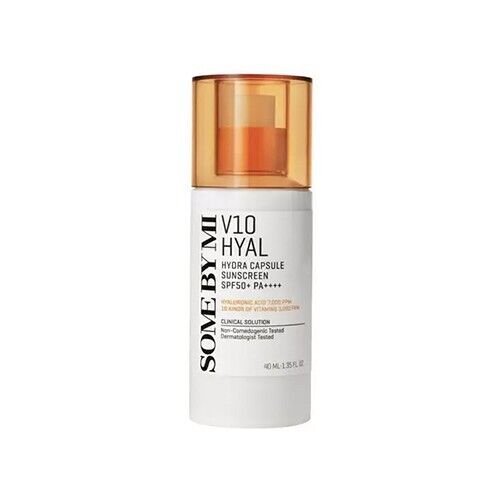 SOME BY MI V10 HYAL Hydra Capsule Sunscreen SPF50+ PA++++ 40ml - Dodoskin