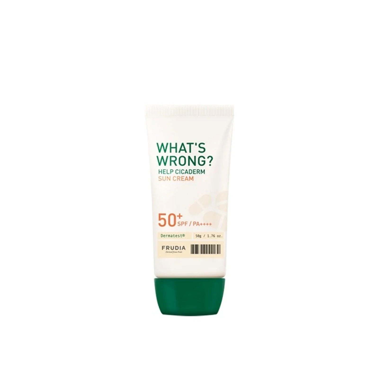 FRUDIA What´s Wrong? Help Cicaderm Sun Cream SPF50+ 50g - DODOSKIN