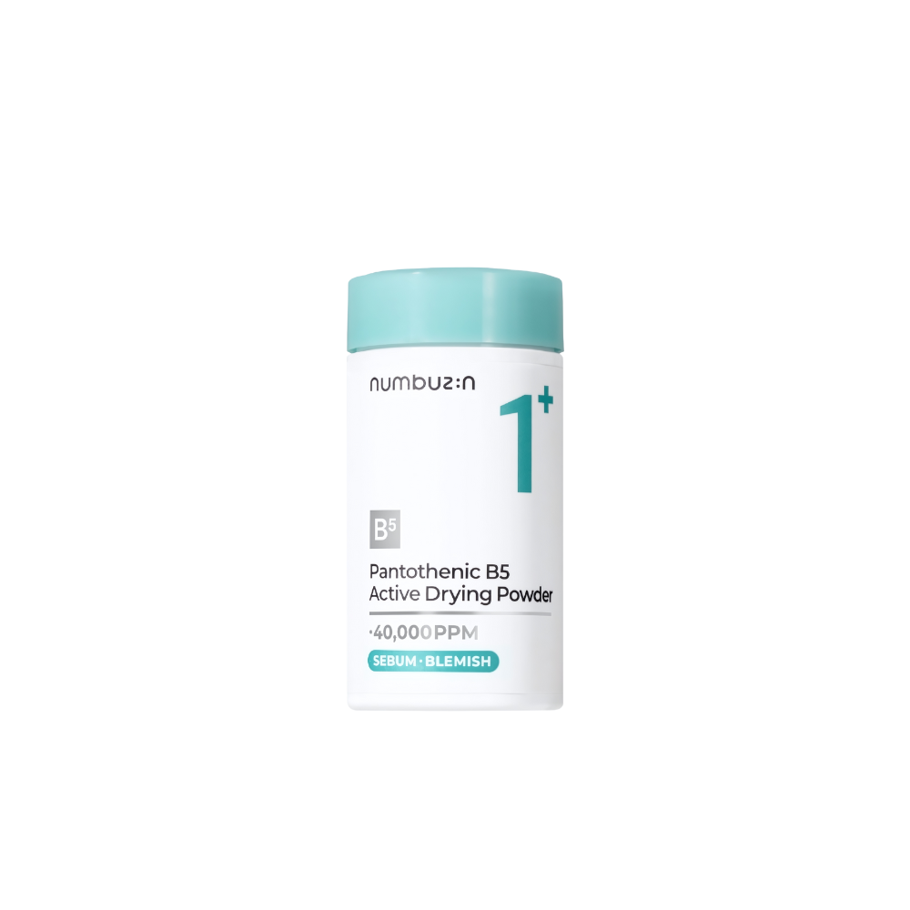 A 7g bottle of Numbuzin No.1 Pantothenic B5 Active Drying Powder.