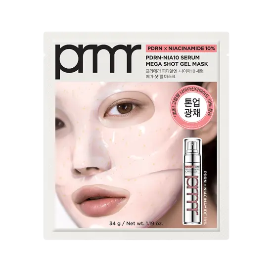 primera PDRN-NIA10 Serum Mega Shot Gel Mask 34g x 10ea