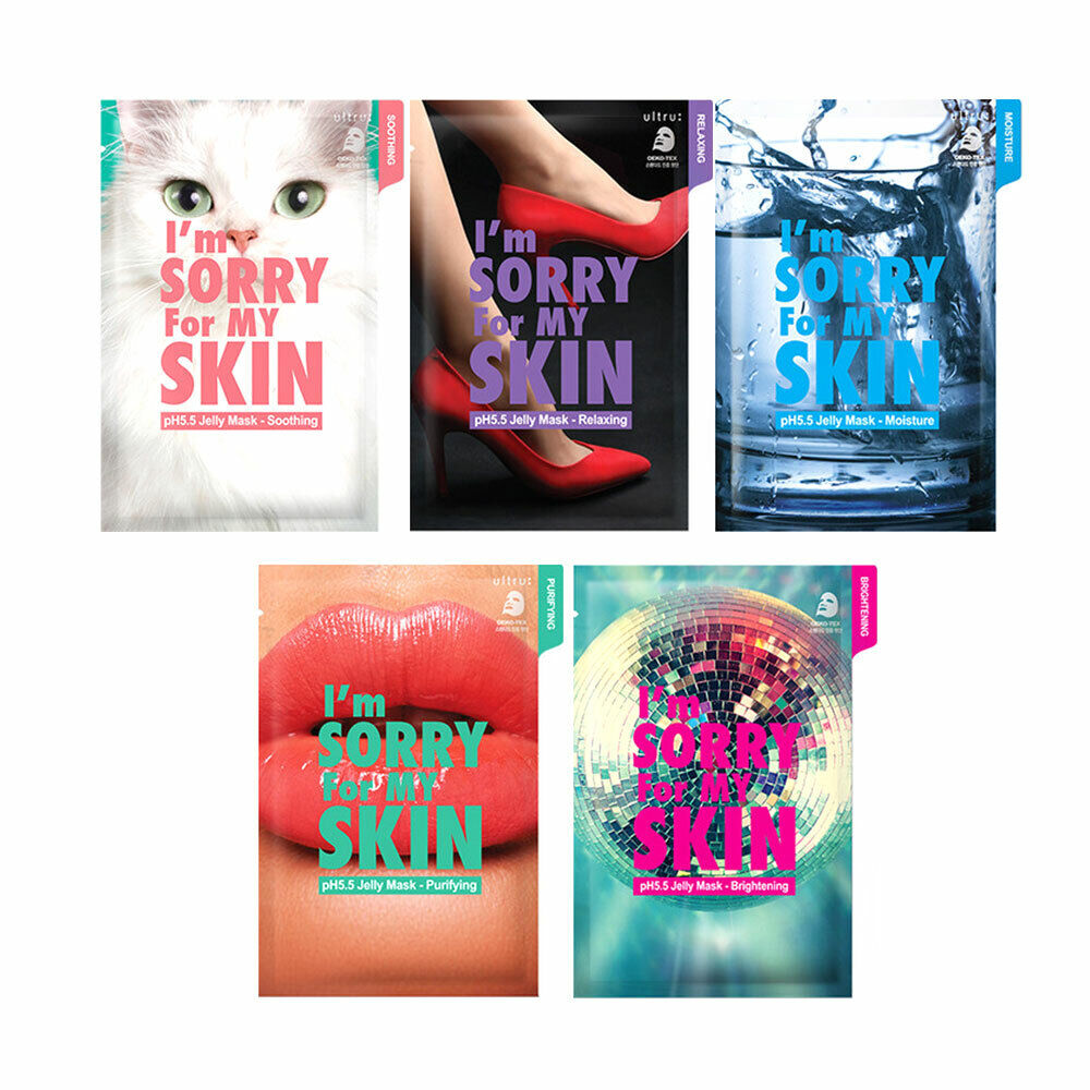 I'm Sorry For My Skin pH 5.5 Jelly Mask 10ea - Dodoskin