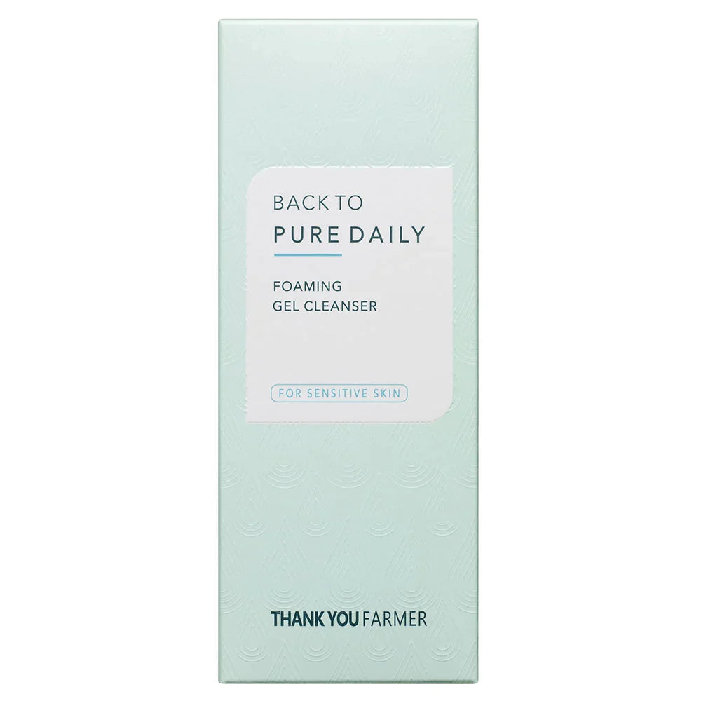 THANK YOU FARMER Back To Pure Daily Foaming Gel Cleanser 200ml - DODOSKIN